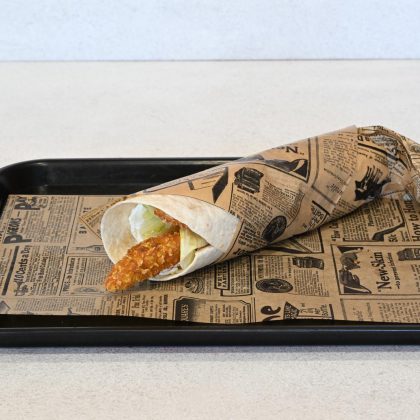 Wrap chicken